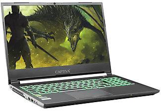 CAPTIVA Advanced Gaming I65-900, Gaming-Notebook mit 15,6 Zoll Display, 16 GB RAM, 500 GB SSD, NVIDIA GeForce® GTX 1650 / 4GB GDDR6 /  Direct X12, silberfarben