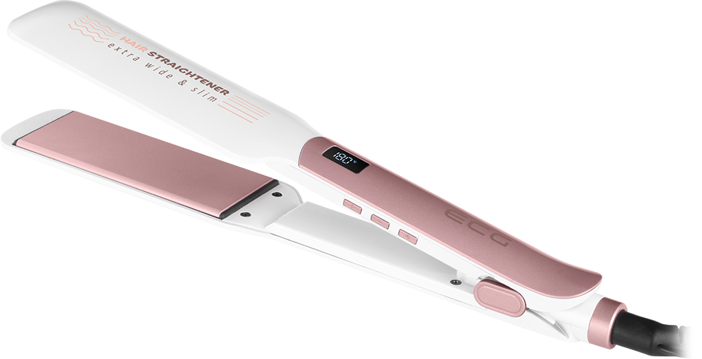(120 120 Wide - Temperatureinstellung: Ceramic 1255 änderbar ECG | Keramikausführung - 210 Temperaturstufen: ZV | Haarglätter, °C | schrittweise 210 °C)