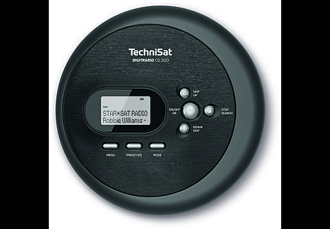 TECHNISAT DIGITRADIO CD 2GO tragbarer MP3-Player schwarz | SATURN