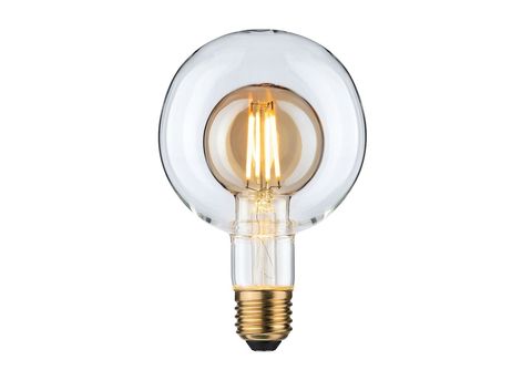 Shape Watt PAULMANN lm Warmweiß 4 Leuchtmittel LED E27 | 400 MediaMarkt Inner G95 LICHT