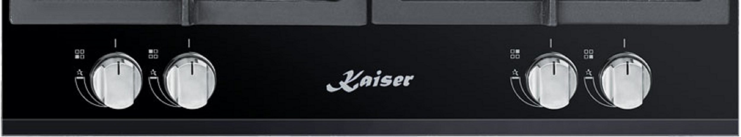KAISER KCG 6394 Gas (51 cm Kochfelder) breit, 4