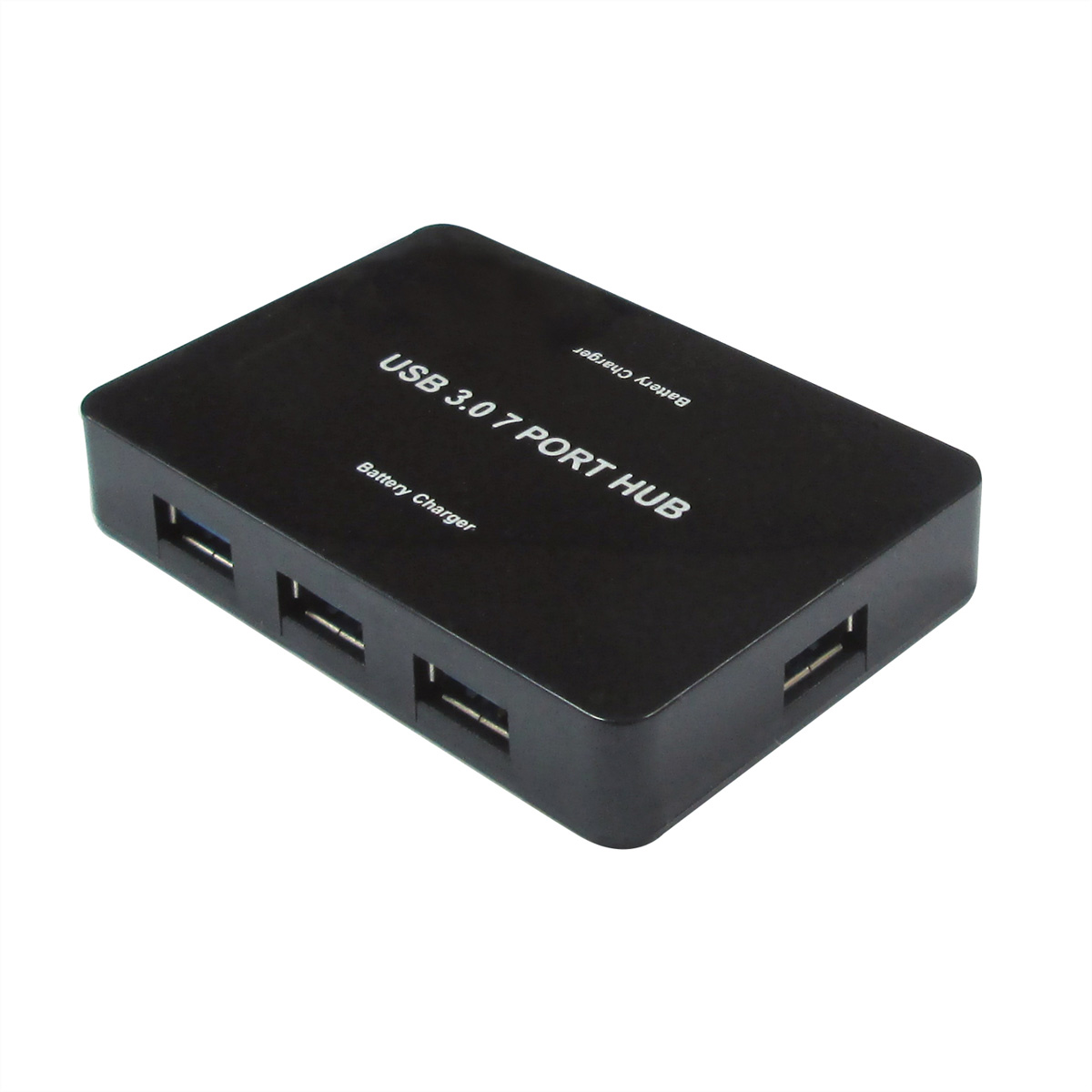 VALUE USB 3.2 Hub Gen USB Desktop schwarz Hub, Ports, 7 mit Netzteil, 1