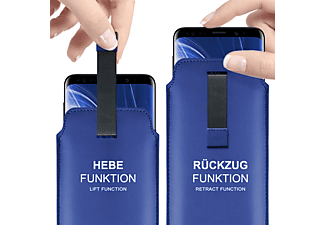 MOEX Slide Case, Full Cover, Samsung, Galaxy A41, Royal-Blue