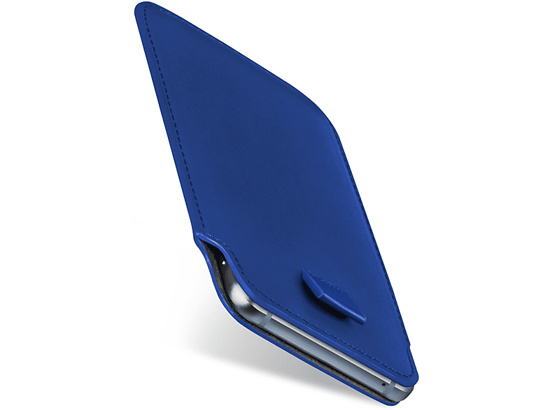 MOEX Slide Case, Cover, Sony, Full Royal-Blue XA2, Xperia