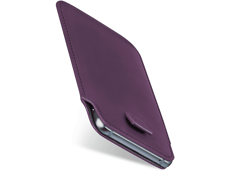 MOEX Slide Case, Full Cover, Apple, iPhone 5s / 5 / SE (2016), Indigo-Violet