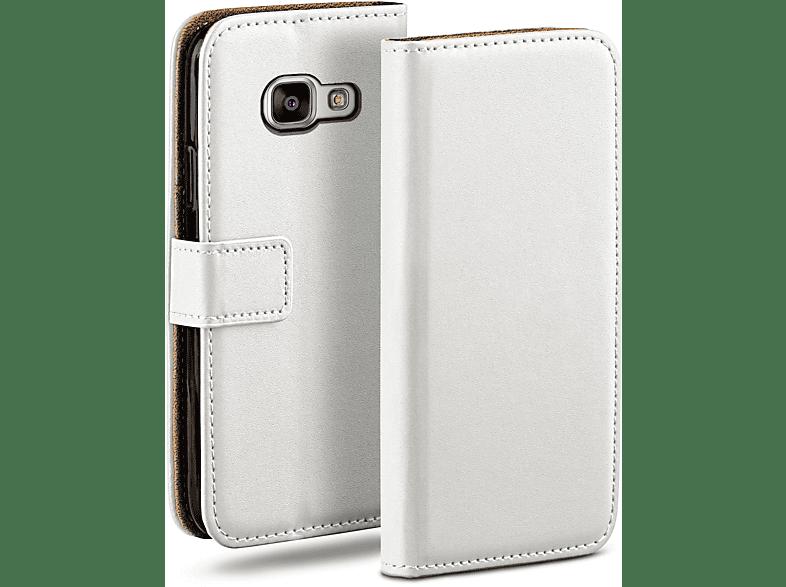Book Galaxy MOEX A3 Bookcover, Case, Pearl-White Samsung, (2016),