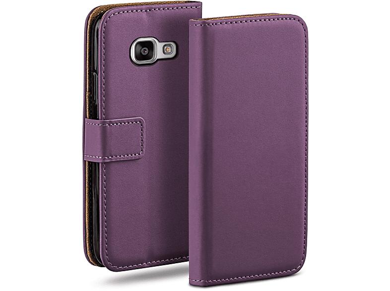 Indigo-Violet Book Bookcover, Samsung, A3 Galaxy Case, MOEX (2016),