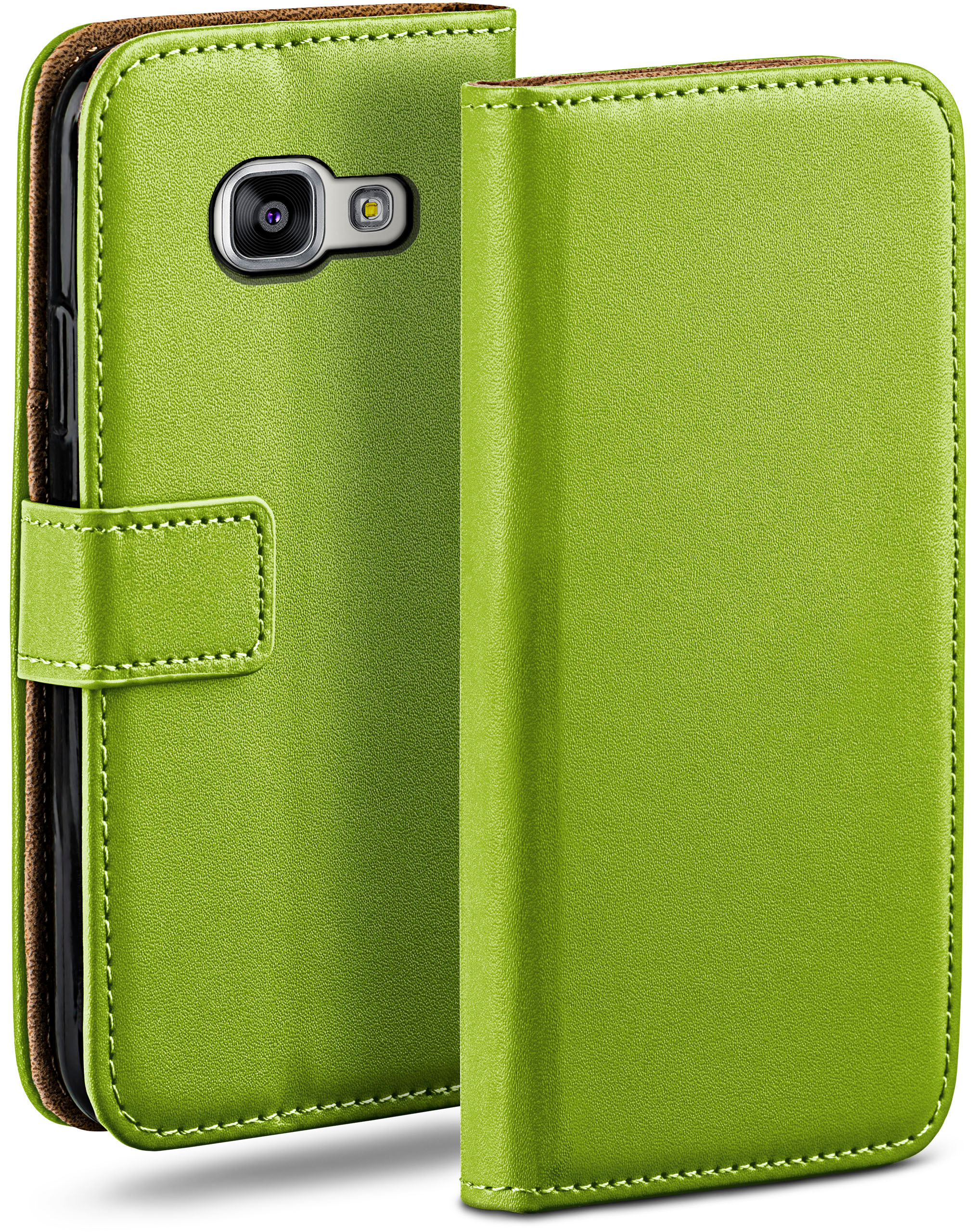 MOEX Book Case, Bookcover, A3 Samsung, Galaxy Lime-Green (2016)