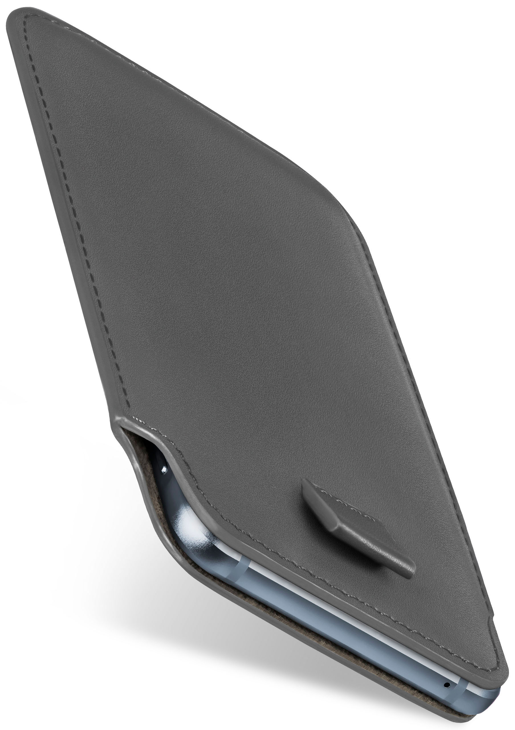 MOEX Slide Blade ZTE, A7 Case, Full Cover, Anthracite-Gray Vita