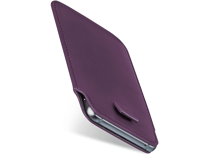 MOEX Slide Case, Full Cover, Sony, Xperia XZ2 Compact, Indigo-Violet
