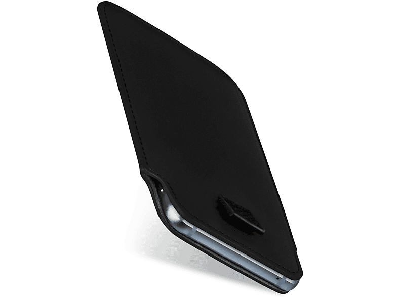 MOEX Slide Case, Full Cover, Apple, iPhone 12 / 12 Pro, Deep-Black