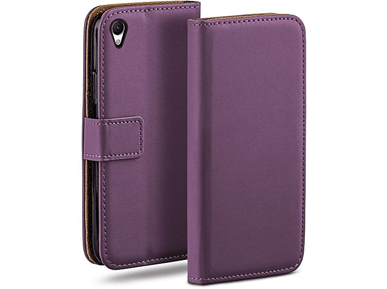 Sony, MOEX Indigo-Violet Bookcover, Book Case, Xperia Z3,