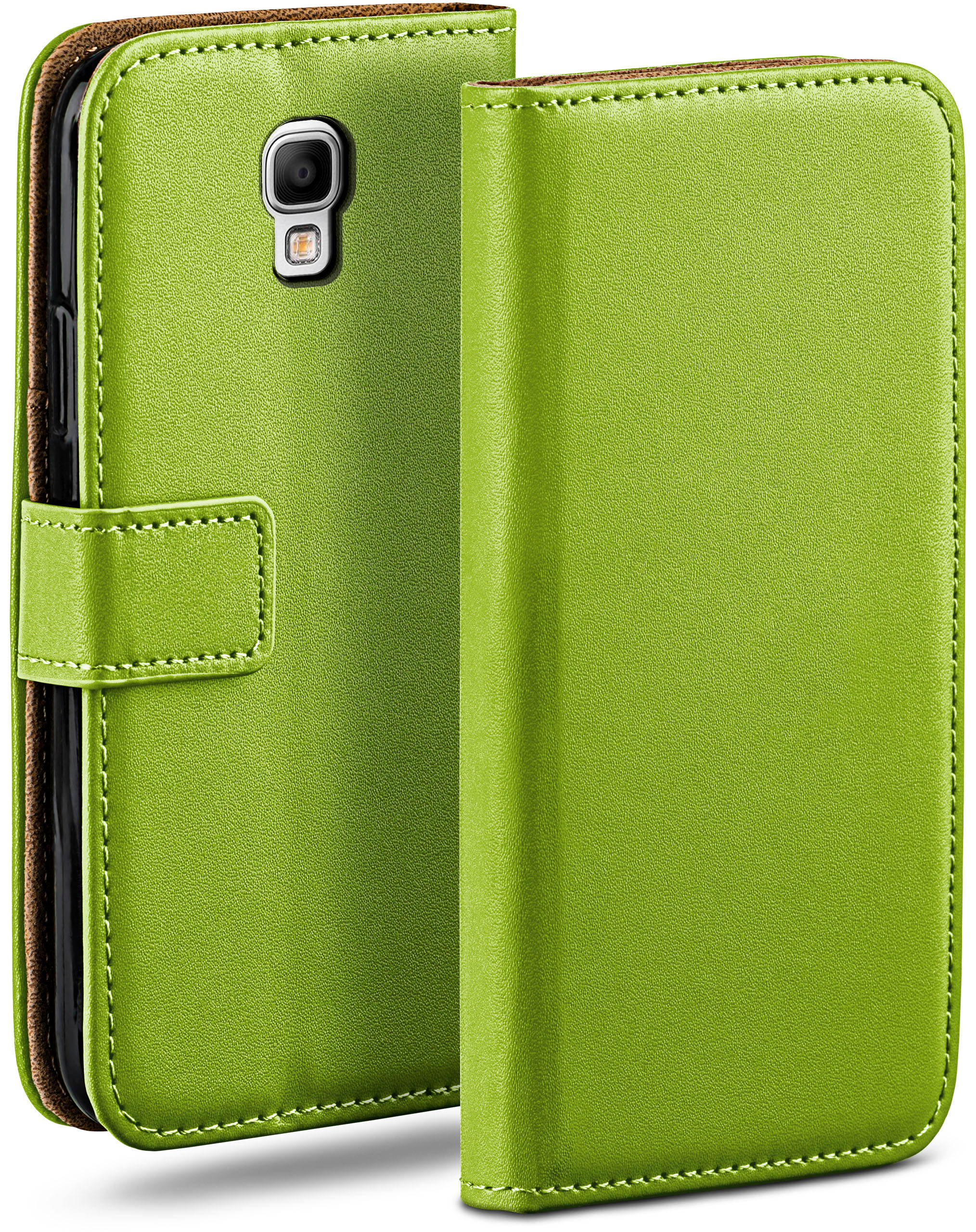 Book Neo, Samsung, Note 3 Galaxy MOEX Lime-Green Bookcover, Case,