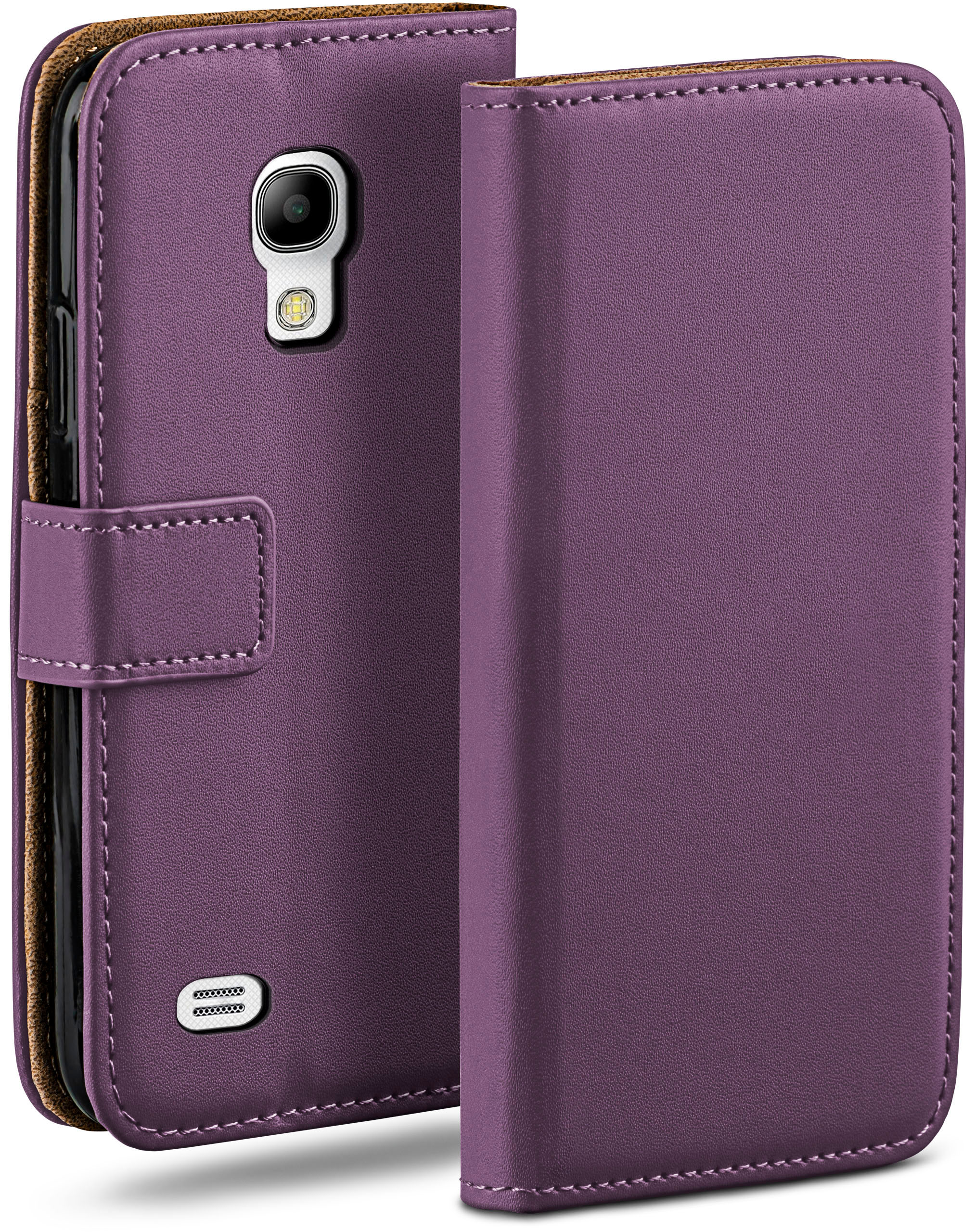 Samsung, S4, Case, MOEX Bookcover, Book Galaxy Indigo-Violet