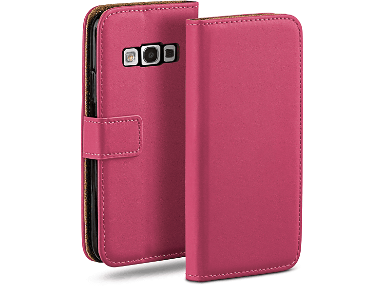 MOEX Book Case, Bookcover, Samsung, Neo, S3 Galaxy Berry-Fuchsia S3 