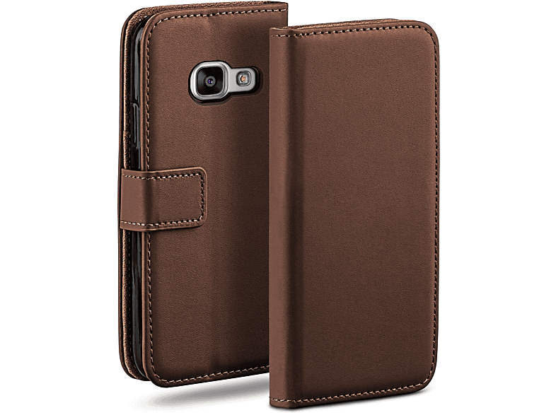 MOEX Book Case, (2016), Oxide-Brown Samsung, A5 Galaxy Bookcover