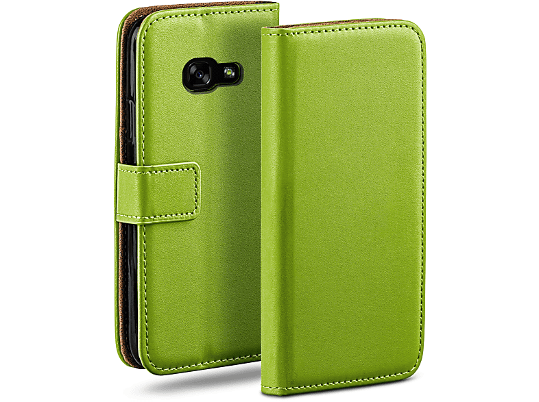 MOEX Book Case, Bookcover, Samsung, Galaxy A5 (2017), Lime-Green