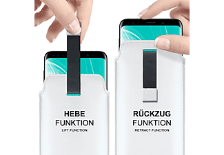 MOEX Slide Case, Full Cover, Samsung, Galaxy S6 Edge, Shiny-White