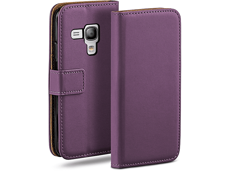 Case, MOEX Samsung, Bookcover, Mini, S3 Indigo-Violet Galaxy Book