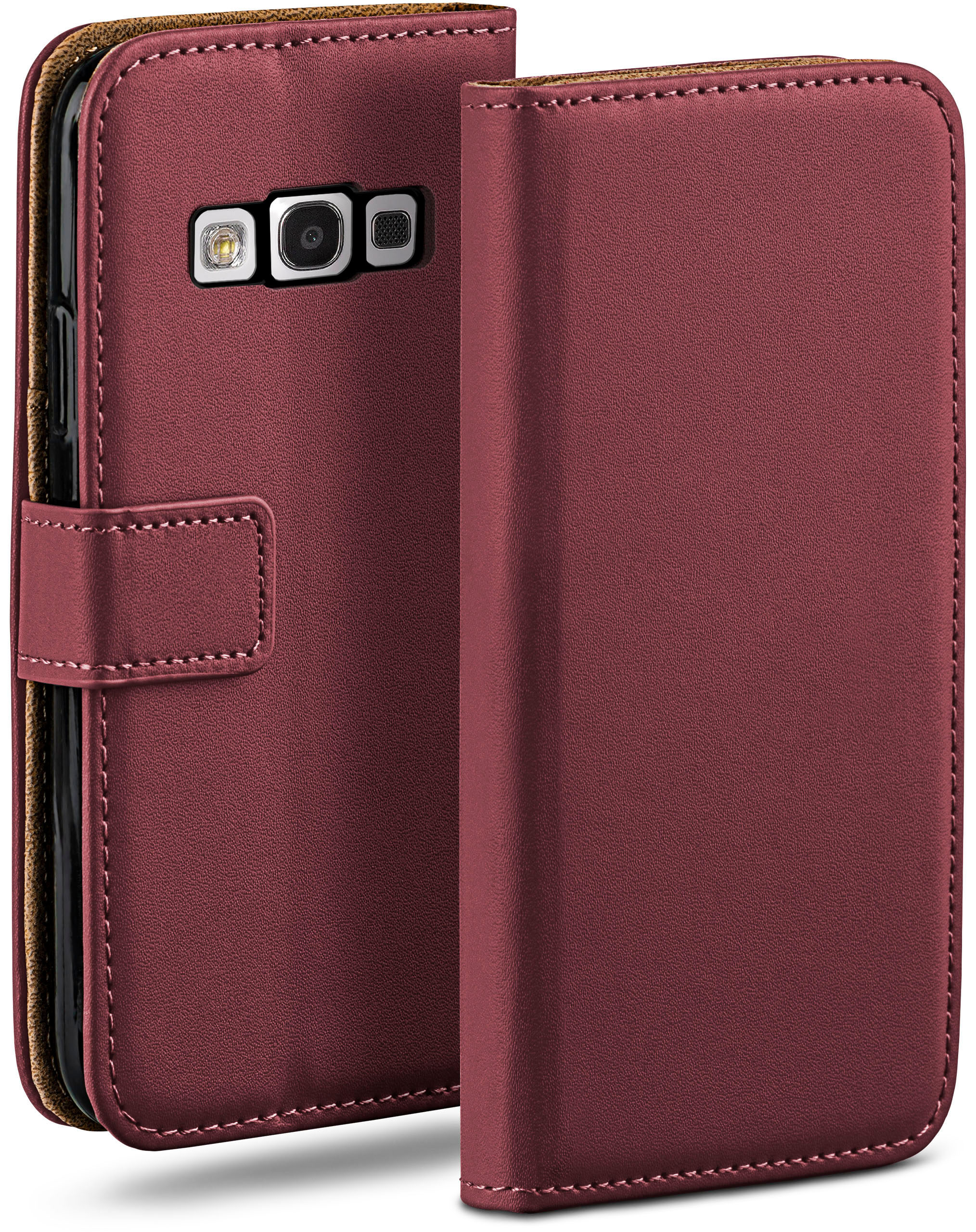 MOEX Neo, Samsung, Book Maroon-Red S3 / Galaxy Case, Bookcover, S3