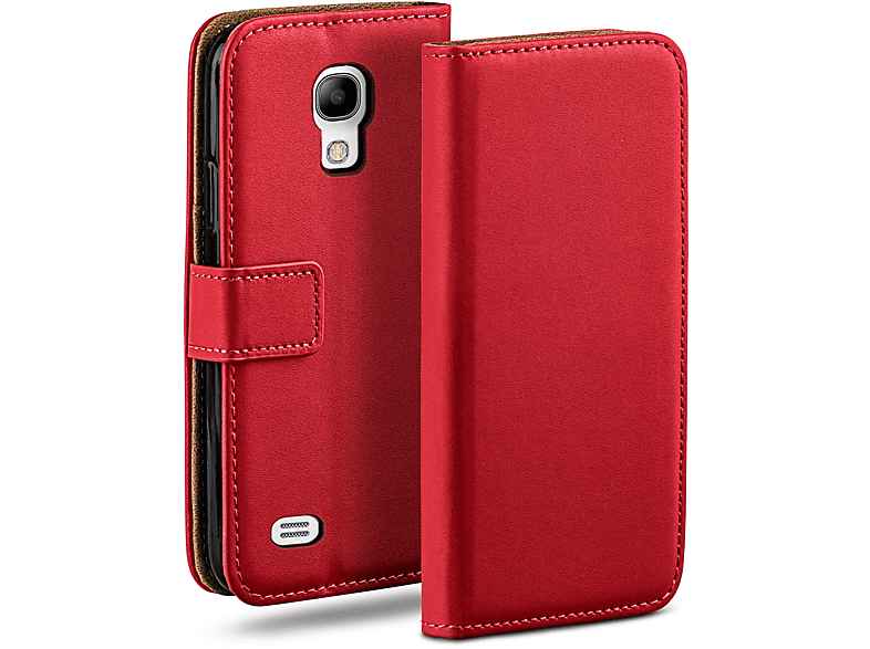 MOEX Book Case, Bookcover, Samsung, Galaxy S4 Mini, Blazing-Red