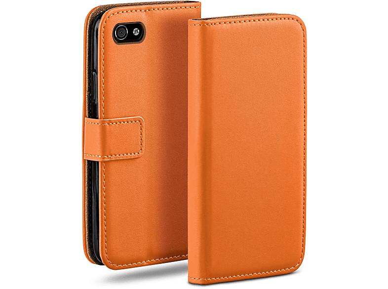 MOEX Book Case, Bookcover, Apple, iPhone 4s / iPhone 4, Canyon-Orange
