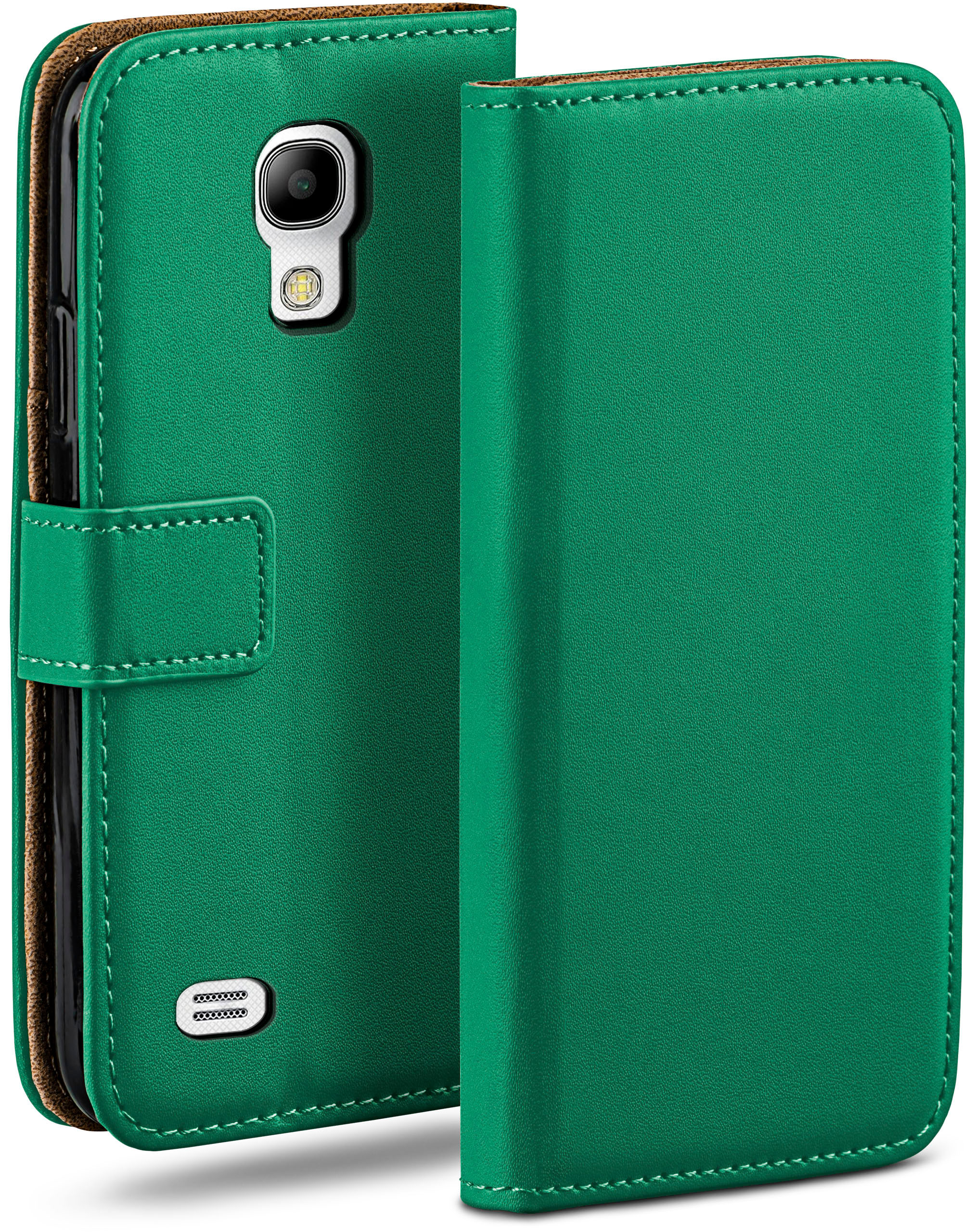 Mini, S4 MOEX Samsung, Bookcover, Galaxy Book Emerald-Green Case,
