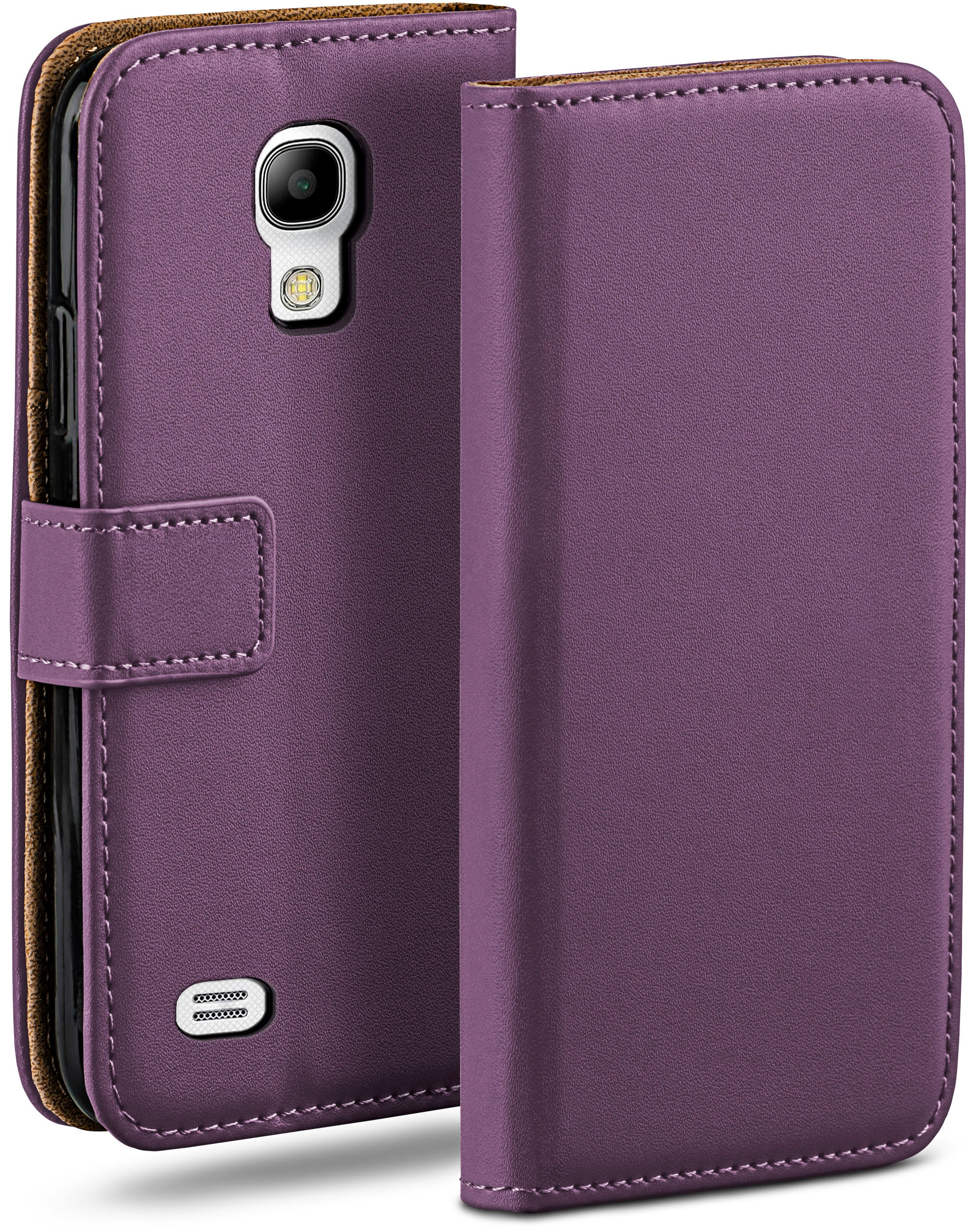 MOEX Book Case, Bookcover, Samsung, S4 Indigo-Violet Mini, Galaxy