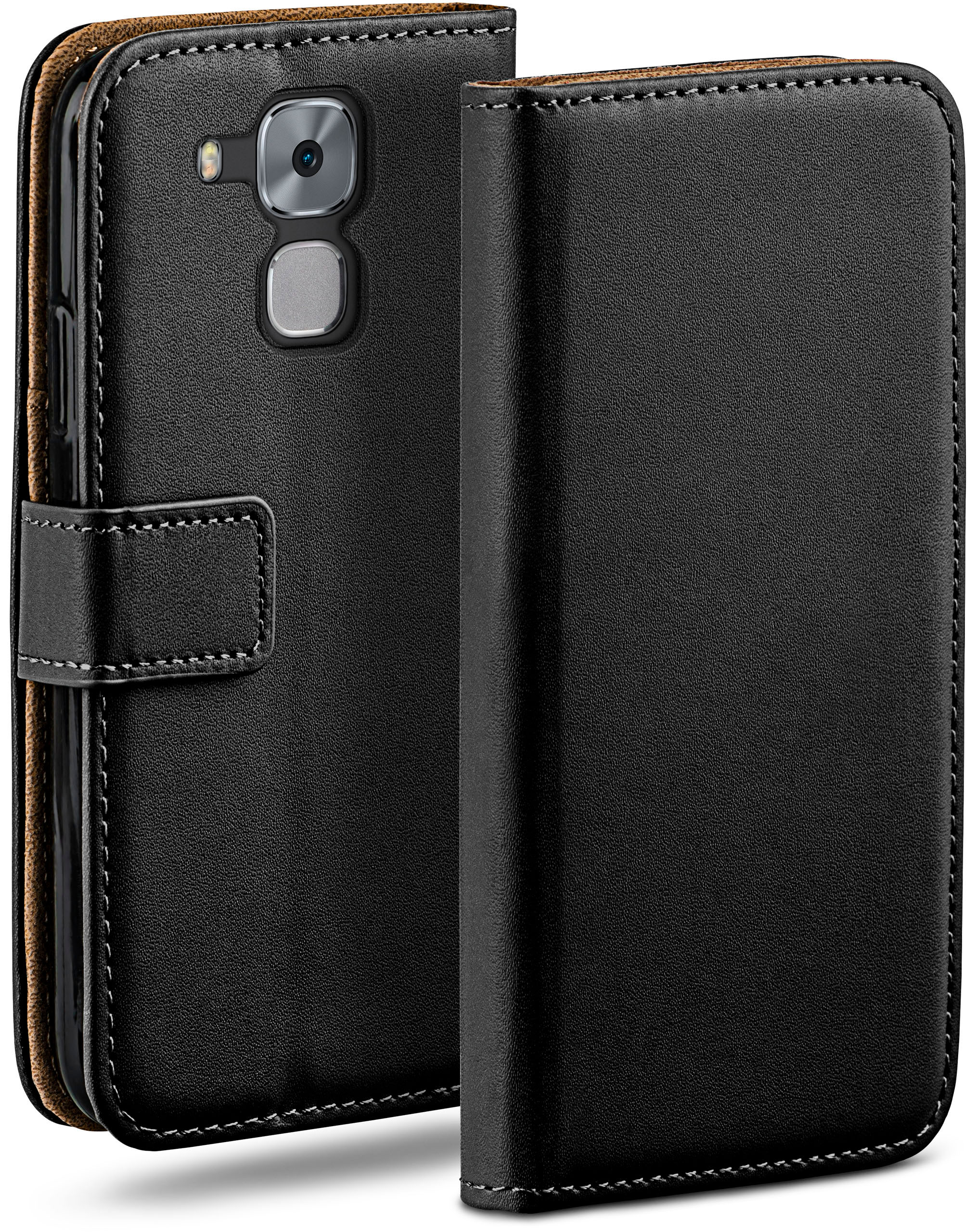 MOEX Book Case, Bookcover, Huawei, Nova Deep-Black Plus