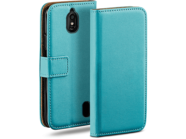 MOEX Book Case, Bookcover, Huawei, Aqua-Cyan Y625