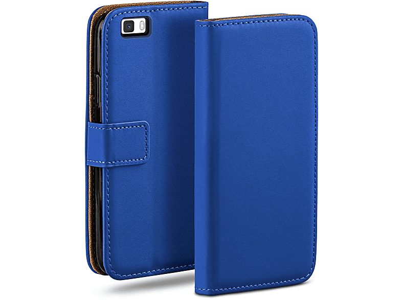 MOEX Book Case, Bookcover, P8 Lite Huawei, Royal-Blue 2015