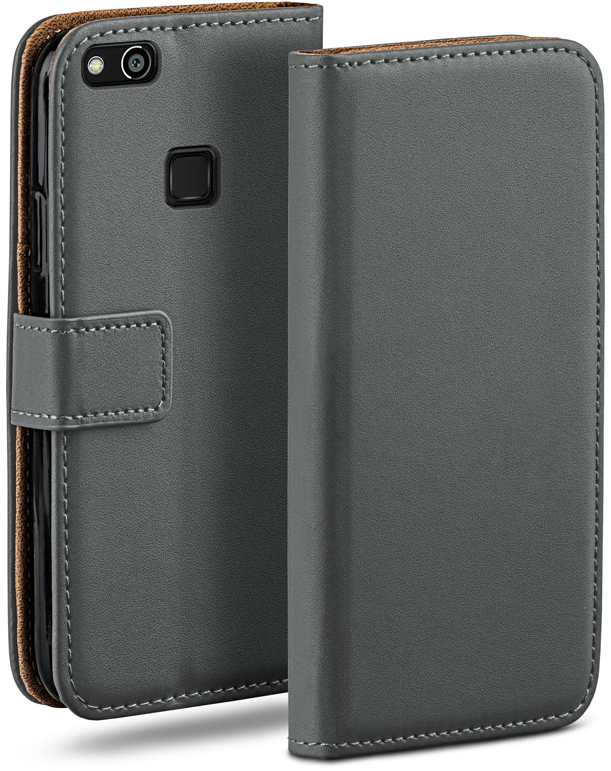 MOEX Book Case, Bookcover, Lite, P10 Huawei, Anthracite-Gray
