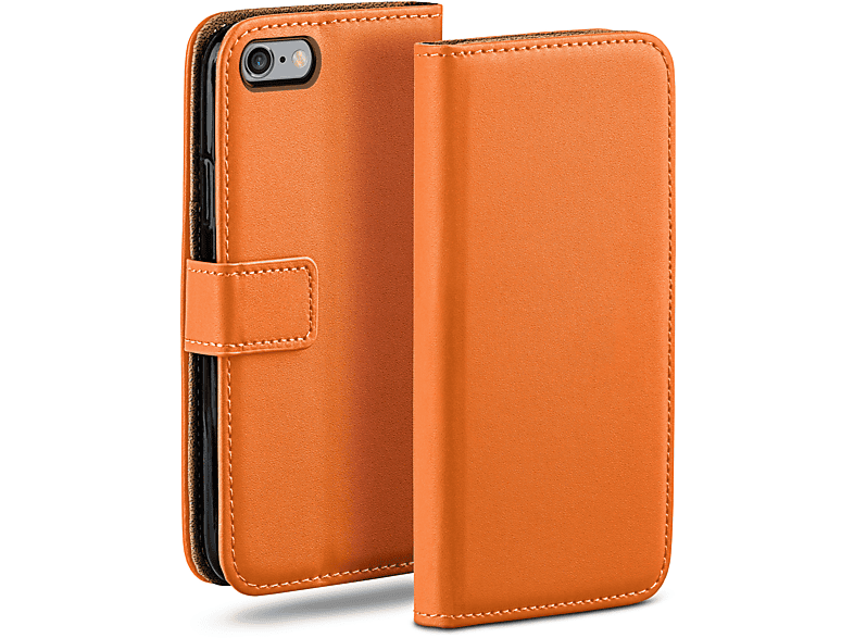 6, Book iPhone Canyon-Orange / MOEX iPhone Apple, 6s Bookcover, Case,