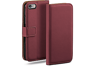 MOEX Book Case, Bookcover, Apple, iPhone 6s / iPhone 6, Maroon-Red