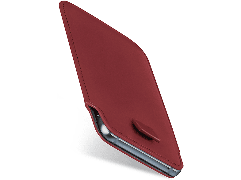 MOEX Slide Case, Full Cover, Acer, Liquid Zest Plus, Maroon-Red