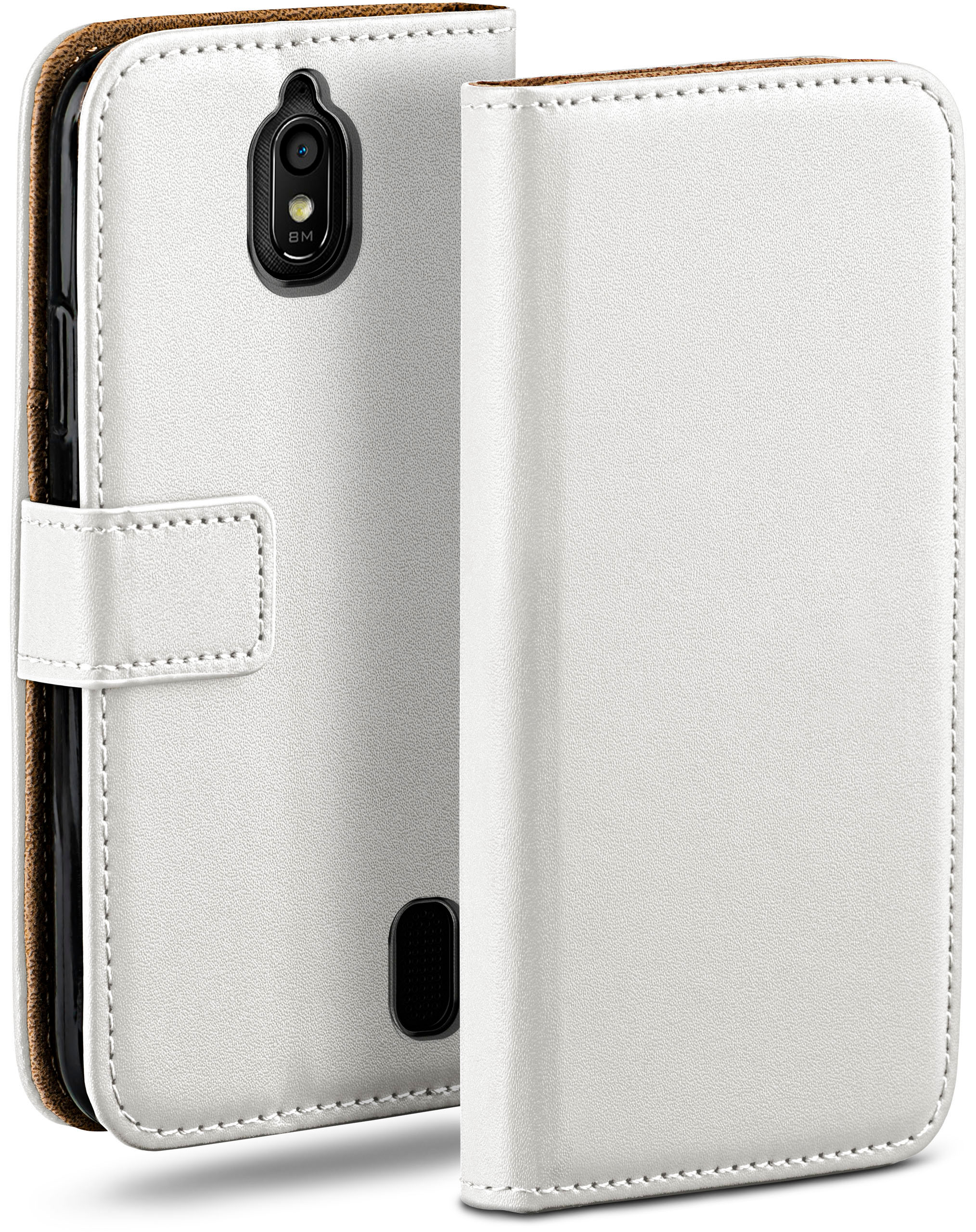 Huawei, Bookcover, MOEX Y625, Pearl-White Book Case,
