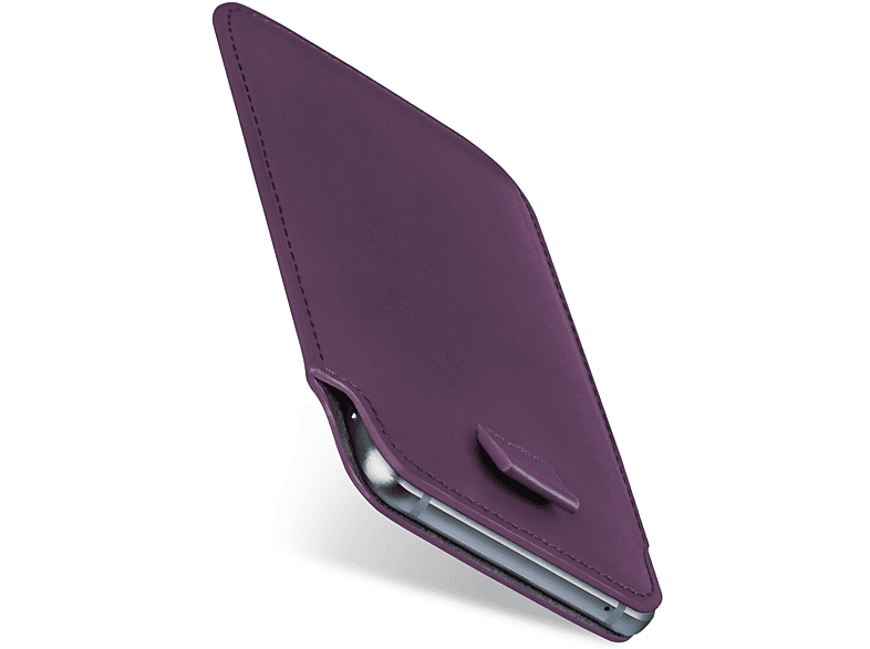 MOEX Slide Case, Full Cover, LG, G7 ThinQ / G7 Fit, Indigo-Violet