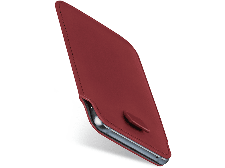 Full Case, Cover, MOEX LG, Maroon-Red Slide Plus, Q7