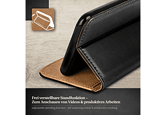 MOEX Book Case, Bookcover, Alcatel, One Touch Pop C7, Deep-Black
