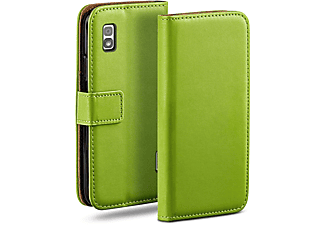 MOEX Book Case, Bookcover, LG, Google Nexus 4, Lime-Green