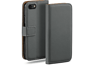 MOEX Book Case, Bookcover, Apple, iPhone 7 / iPhone 8, Anthracite-Gray