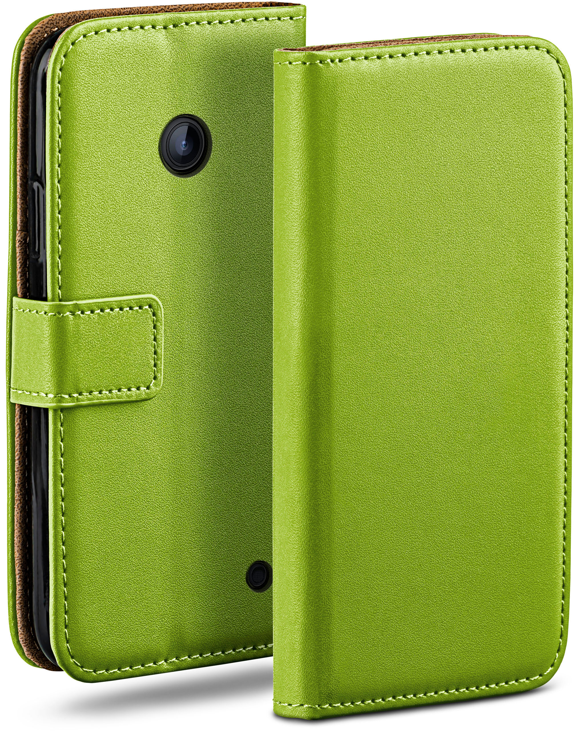 MOEX Book Case, Bookcover, 635, Lime-Green Nokia, 630 Lumia 