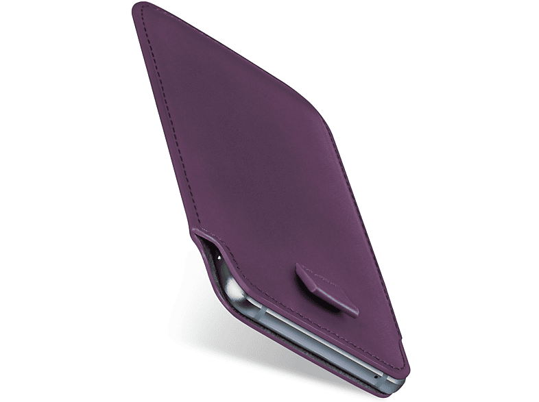 MOEX Slide Case, Full Cover, LG, Q7 Plus, Indigo-Violet
