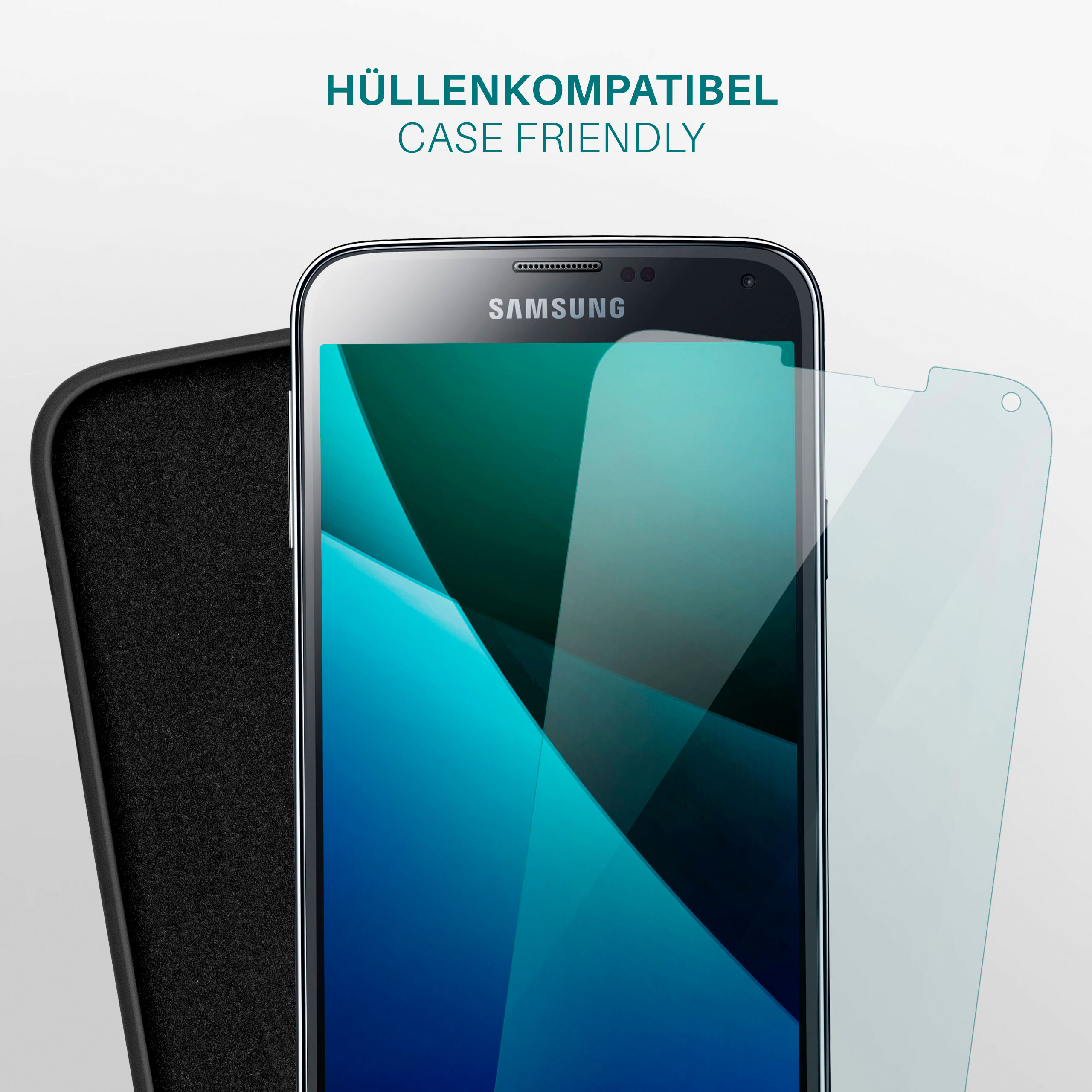 MOEX 3x Schutzfolie, / S5 S5 Displayschutz(für Neo) Samsung klar Galaxy