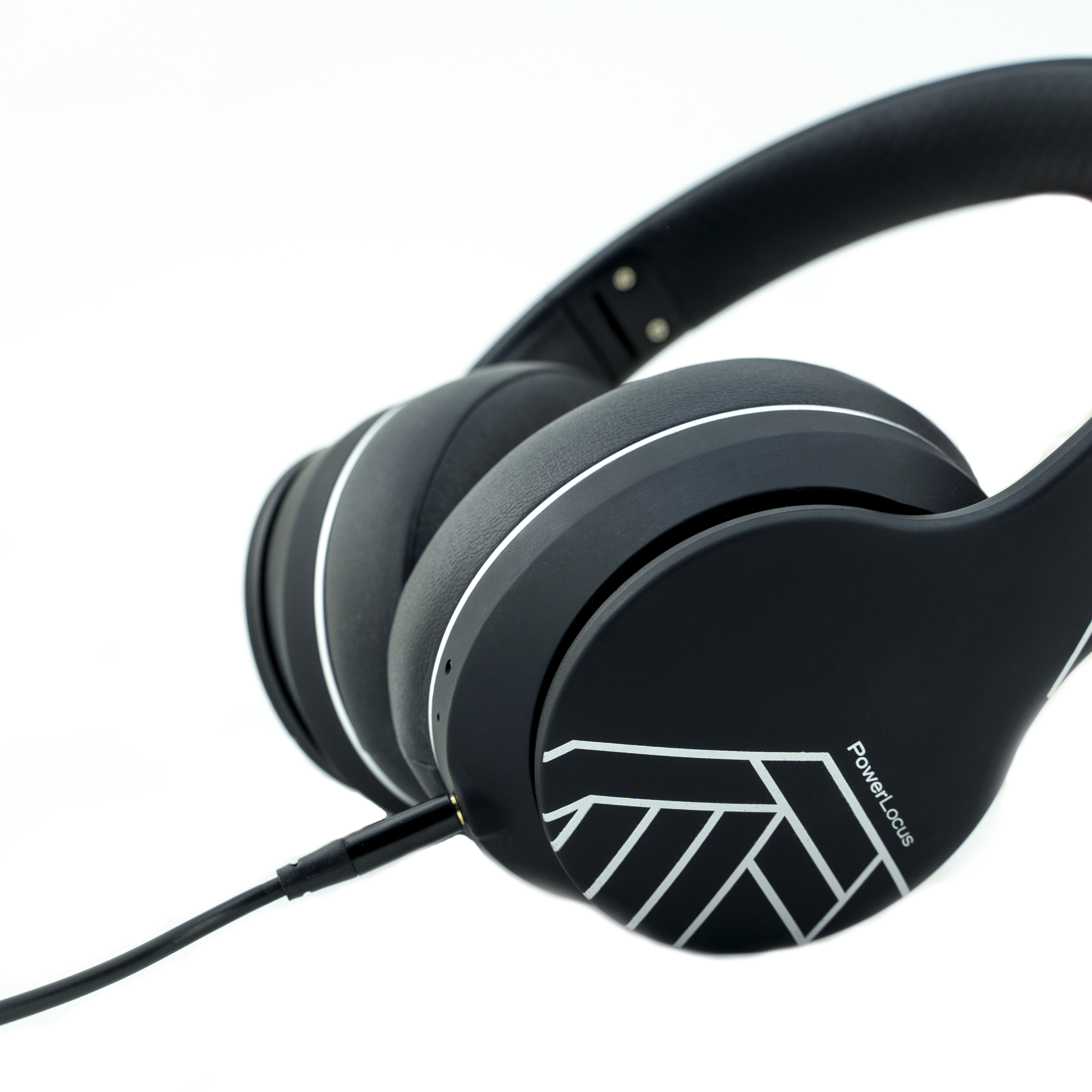 POWERLOCUS P6, Bluetooth Over-ear Kopfhörer Schwarz/Zilver