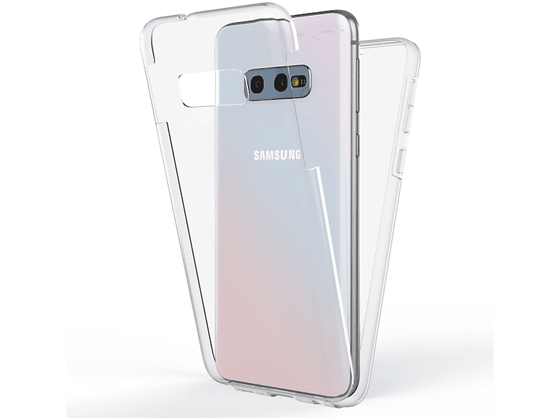 Grad S10e, Transparent NALIA Backcover, 360 Hülle, Klare Galaxy Samsung,