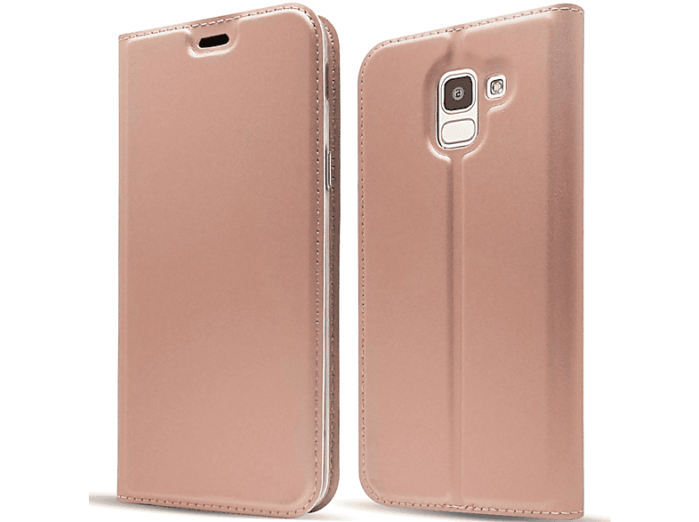 NALIA Flip Case Klapphülle J6, Nicht Flip mit Magnetverschluss, Galaxy verfügbar Cover, Samsung