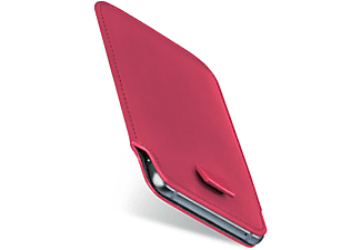 MOEX Slide Case, Full Cover, Motorola, One / P30 Play, Berry-Fuchsia