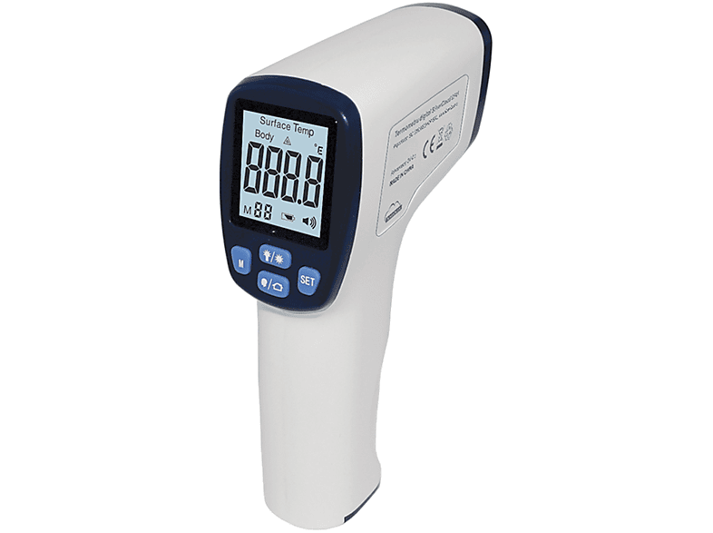 (Messart: an UF41 Stirn) Digitalthermometer Thermometer der SILVERCLOUD