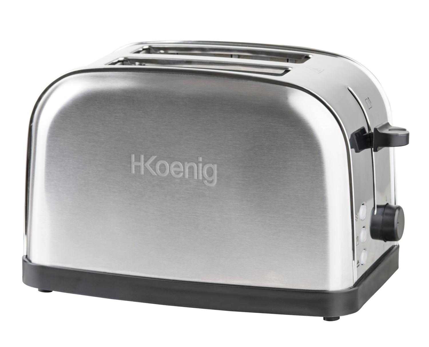 H.KOENIG TOS7 Toaster Silber Watt, 2) Schlitze: (850